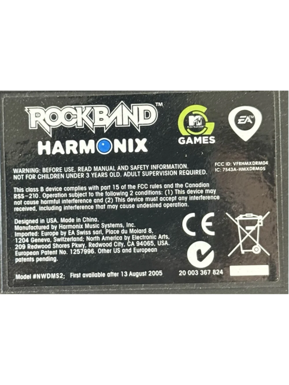 Harmonix wii rock